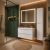 Тумба с раковиной Uperwood Tanos 291020229 100x45 подвесная, белая матовая