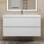 Тумба с раковиной Uperwood Tanos 291020229 100x45 подвесная, белая матовая