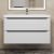 Тумба с раковиной Uperwood Tanos 29111020232 90x45 подвесная, матовая, белая/графит