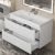 Тумба с раковиной Uperwood Tanos 29111020232 90x45 подвесная, матовая, белая/графит