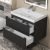 Тумба с раковиной Uperwood Tanos 291020253 70x45 подвесная, матовая, черная