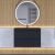 Тумба с раковиной Uperwood Tanos-Classic Quartz 3930421700 80x45, черная/уголь