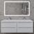 Тумба с раковиной Uperwood Tanos 2291020229 120x45 подвесная, двойная, 4 ящика, белая