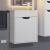 Тумба с раковиной Uperwood Modul 393020555 50x21 подвесная, матовая, белая/графит