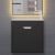 Тумба с раковиной Uperwood Modul 393020547 60x21 подвесная, матовая, черная
