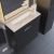 Тумба с раковиной Uperwood Modul 393020547 60x21 подвесная, матовая, черная