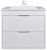 Тумба с раковиной Uperwood Modul 393020548 65x45 подвесная, матовая, белая