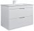 Тумба с раковиной Uperwood Modul 393020550 80x45 подвесная, матовая, белая