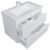 Тумба с раковиной Uperwood Modul 393020550 80x45 подвесная, матовая, белая