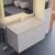 Тумба с раковиной Uperwood Modul 393020550 80x45 подвесная, матовая, белая