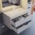 Тумба с раковиной Uperwood Modul 393020560 80x45 подвесная, матовая, белая/графит