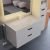 Тумба с раковиной Uperwood Modul 393020560 80x45 подвесная, матовая, белая/графит