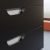 Тумба с раковиной Uperwood Modul 393020551 80x45 подвесная, матовая, черная