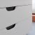 Тумба с раковиной Uperwood Modul 393020562 100x45 подвесная, матовая, белая/графит