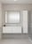 Тумба с раковиной Uperwood Modul KModul120W 120x45 подвесная, матовая, белая