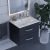 Тумба с раковиной Uperwood Foster 291020534 60x41 подвесная, черная