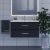 Тумба с раковиной Uperwood Foster 291020537 90x45 подвесная, черная