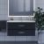 Тумба с раковиной Uperwood Foster 291020538 100x45 подвесная, черная