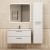 Тумба с раковиной Uperwood Foster New KFosterNEW90w 90x45 подвесная, белая