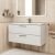 Тумба с раковиной Uperwood Foster New KFosterNEW100w 100x45 подвесная, белая