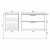 Схема тумбы Uperwood Foster New KFosterNEW80b