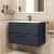 Тумба с раковиной Uperwood Foster New KFosterNEW80b 80x45 подвесная, черная