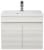 Тумба с раковиной Uperwood Eva 3930313466 50x35 подвесная, Дуб Харбор Белый, с дверцами