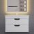 Тумба под раковину подвесная Uperwood Modul 2930205354 61x44, белая/графит