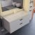 Тумба под раковину подвесная Uperwood Modul 2930205356 95x44, белая/графит
