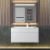 Тумба под раковину подвесная Uperwood Lotus 39340205460 80x49, Premium, белая
