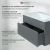 Тумба под раковину подвесная Uperwood Lotus 39340205462 80x49, Premium, серая
