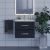 Тумба под раковину Uperwood Foster 291020515 60x41, черная