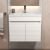 Тумба под раковину Uperwood Eva 3930213460 50x34 подвесная, Дуб Харбор Белый, с дверцами