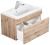 Тумба под раковину Uperwood Eva 3930213463 60x47 подвесная, Крафт Табачный, выдвижной ящик