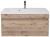 Тумба под раковину Uperwood Eva 3930213465 75x47 подвесная, Крафт Табачный, выдвижной ящик