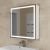 Зеркальный шкаф с подсветкой Uperwood Tanos ZTanos70w 70x70