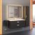 Шкаф-пенал Uperwood Modul 2930205301 33x150, черный матовый