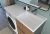 Раковина Uperwood Modern RModern120Rw 120x48, белая глянцевая