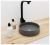 Раковина Uperwood Round 291020212 34x34, серая матовая, графит