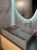 Раковина Uperwood Piter 291020214 60x40, серая матовая, графит