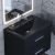 Раковина Uperwood Foster Quartz 291030035 70x45.5, черная матовая, космос