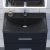 Раковина Uperwood Foster Quartz 291030035 70x45.5, черная матовая, космос
