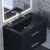 Раковина Uperwood Foster Quartz 291030039 80x45.5, черная матовая, космос