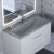 Раковина Uperwood Foster Quartz 291030041 90x45.5, серая матовая, бетон