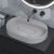 Раковина Uperwood Tanos Quartz RTanosQuartz55J 55x40, белая матовая, жасмин
