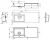 Раковина Uperwood Cosmos Quartz RCosmos120LJ 120x48, белая матовая, жасмин