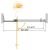 Схема душевого уголка Cezares SLIDER SLIDER-B-1-80/90-BR-GM