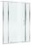 Душевая дверь Cezares MOLVENO MOLVENO-BA-12-90+60-C-Cr-IV 150x195 распашная, профиль хром