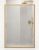 Душевая дверь Cezares MOLVENO MOLVENO-BF-1-150-C-BORO-IV 150x195 раздвижная, профиль матовое золото