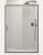 Душевая дверь Cezares MOLVENO MOLVENO-BF-1-150-C-GM-IV 150x195 раздвижная, профиль сталь